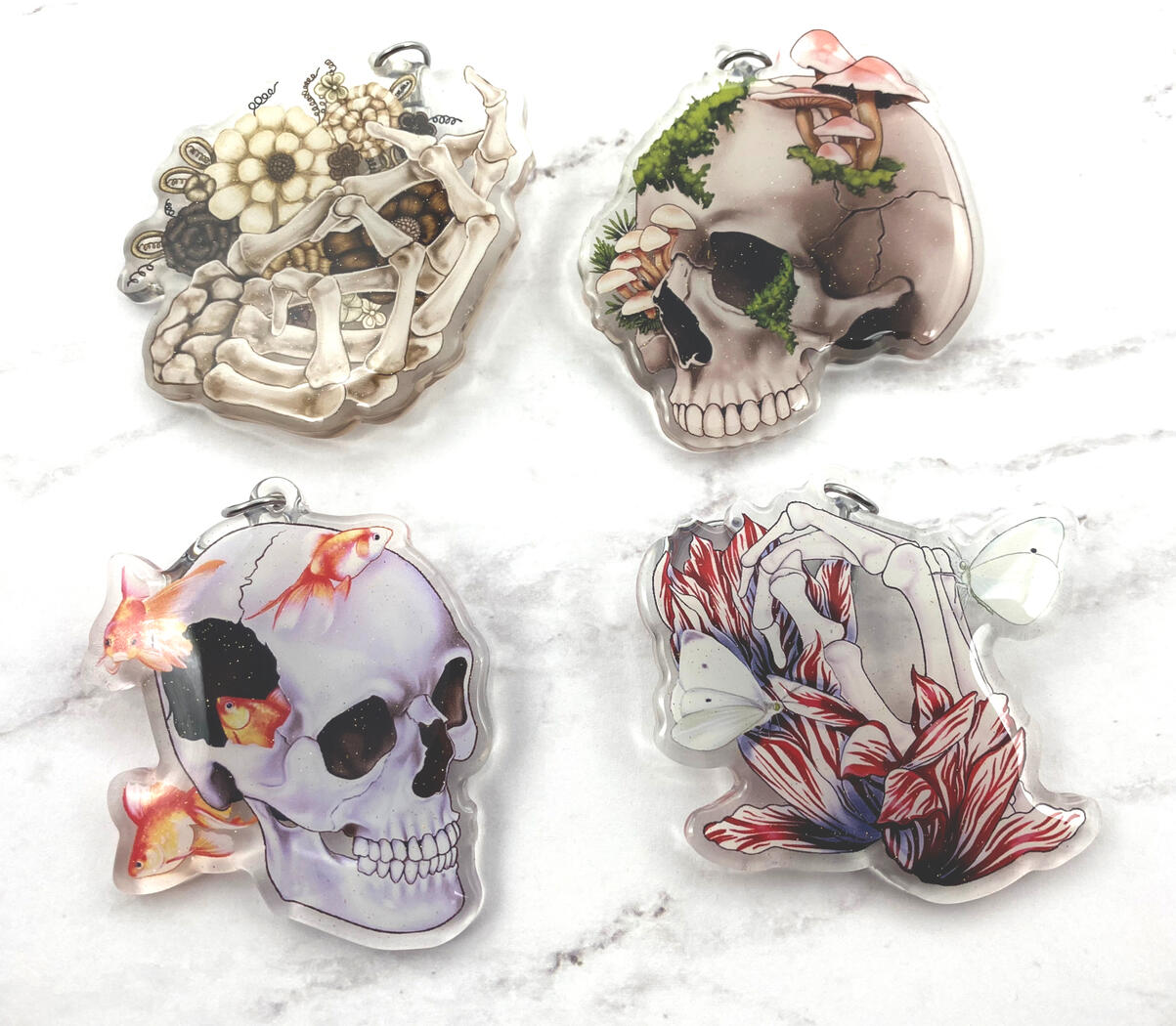 Memento Mori Charms