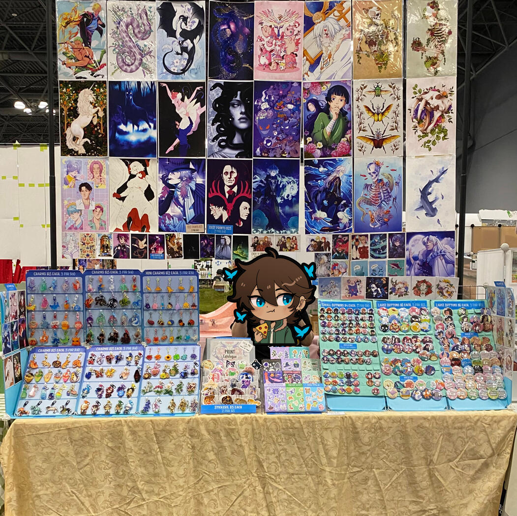 Artist Alley Booth Example
