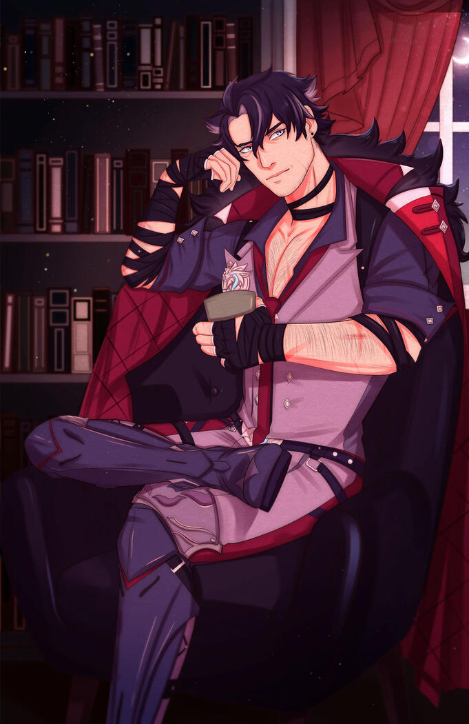 Wriothesley Fanart