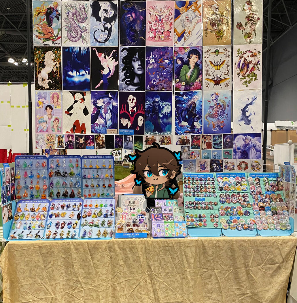 Artist Alley Booth Example