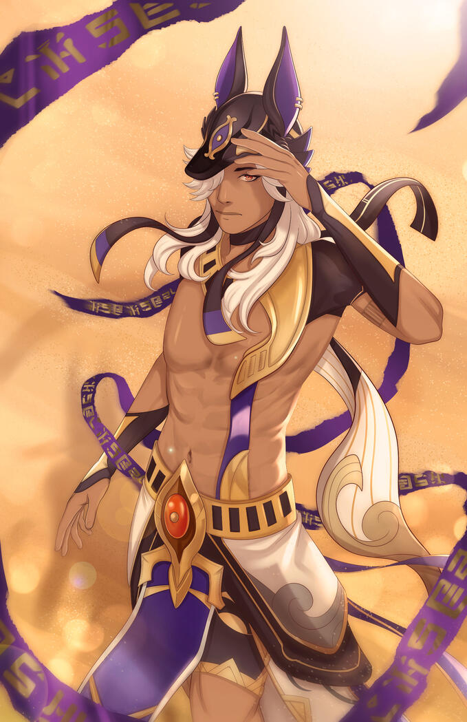 Cyno Genshin Fanart